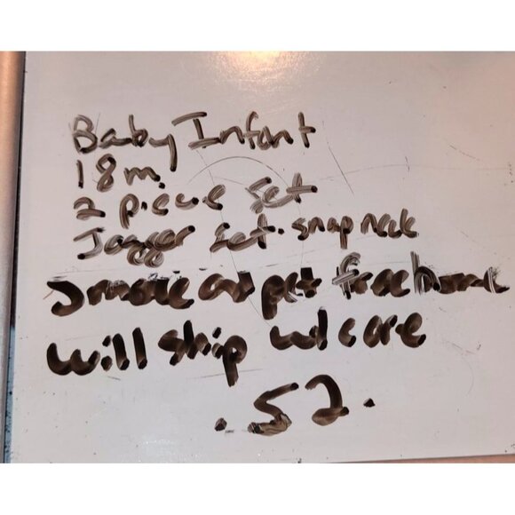 Nike Air Toddler Sweatshirt & Jogger Set 18M Gray - Picture 9 of 9